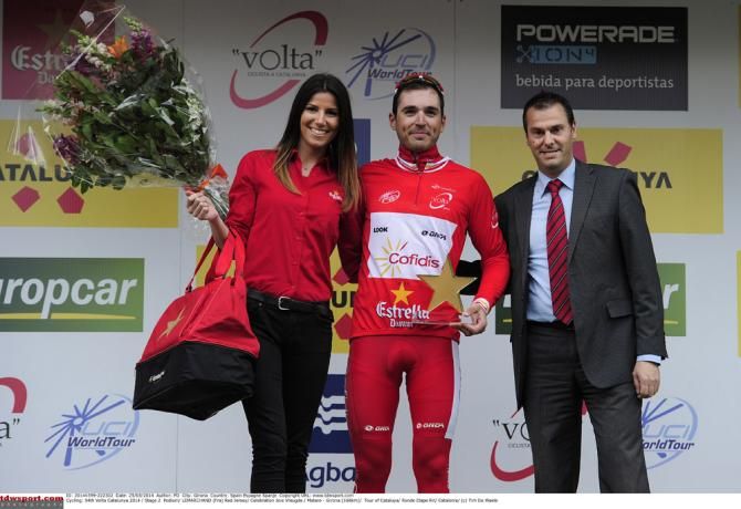 Romain Lemarchand (Cofidis, Solutions Credits) continues to lead the mountains classification