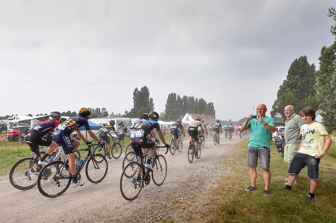 A gravel grinder section in Schaal Sels