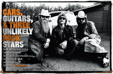 ZZ Top: Cars, Guitars, & Three Unlikely Rock Stars | Guitar World