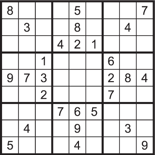 Sudoku puzzle