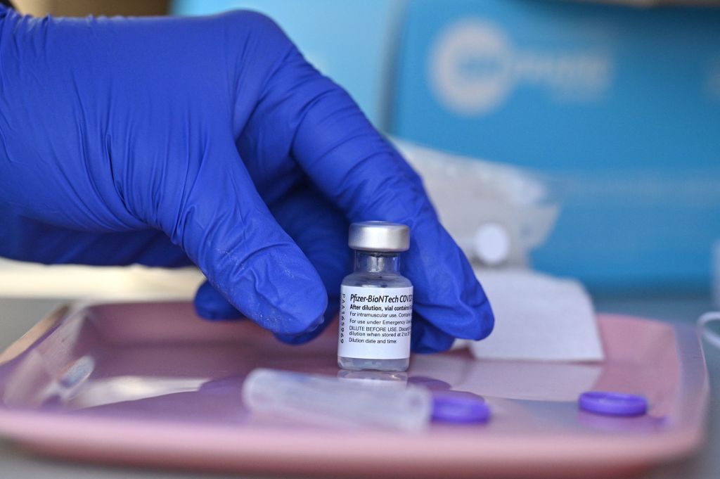 Pfizer vaccine.