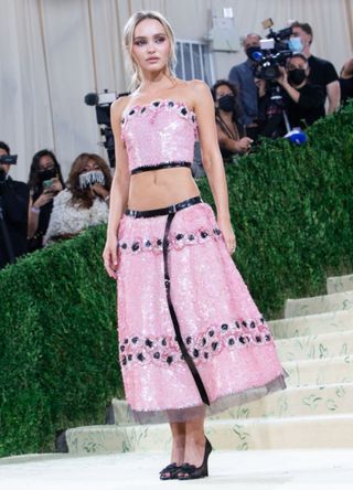 Lily-Rose Depp in Chanel