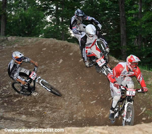 Quentin Derbier, Tomas Slavik, Michael Robert Haderer and Scott Beaumont in small final
