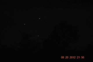 Mars, Saturn and Spica in Plainwell, MI