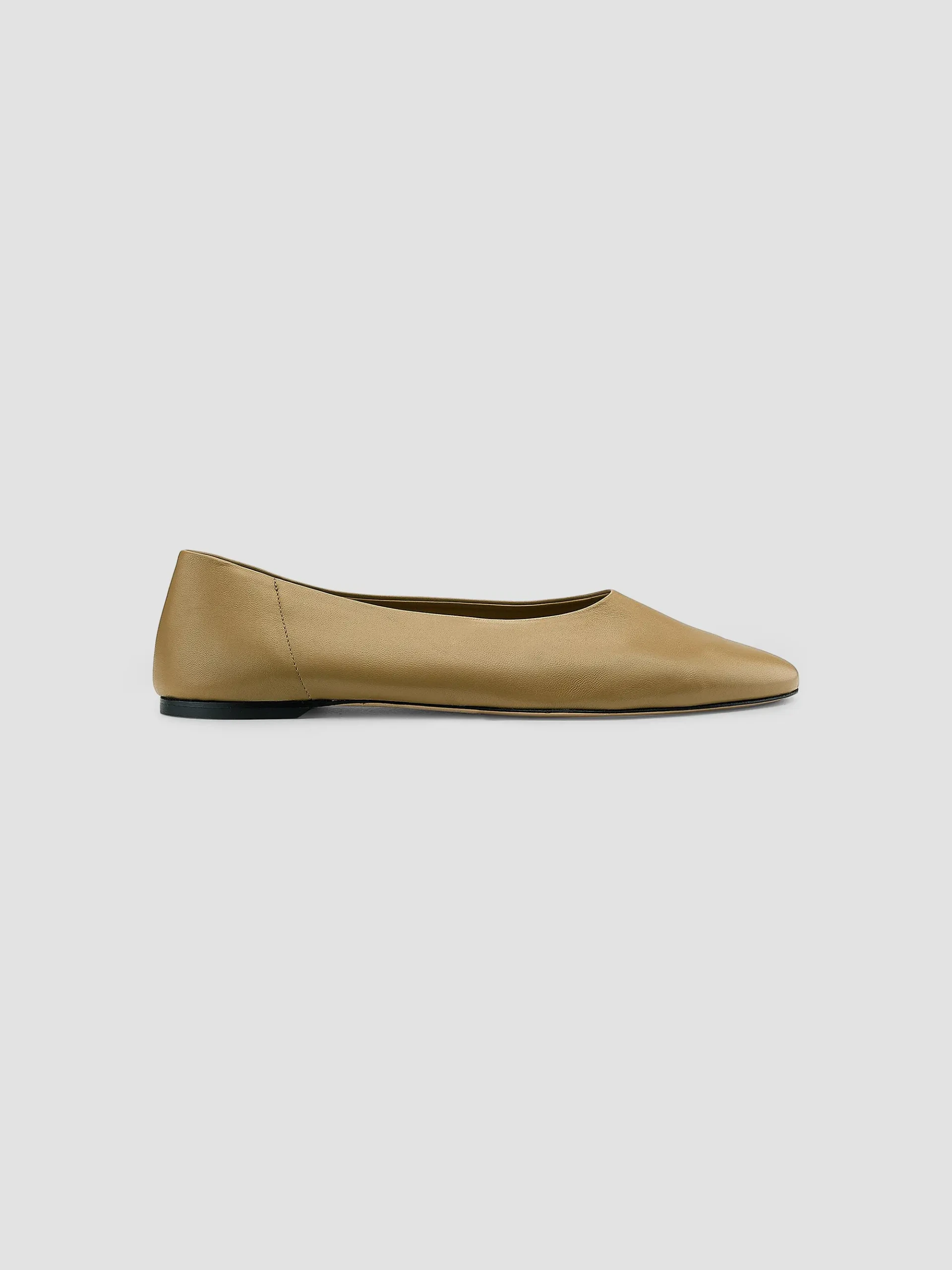 Leather Ballerina Flats