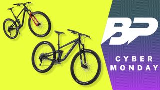 Cyber Monday budget full-suspension mountain bikes
