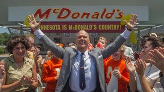 Michael Keaton as Ray Kroc in The Founder