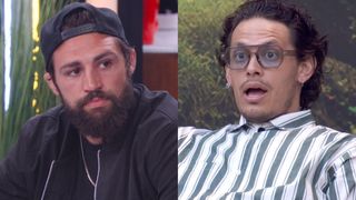 Kamu and Jason split image in Big Brother
