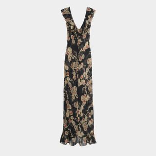 Zara x Kate Moss floral dress cut out 