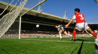 Luton vs Arsenal in the 1988 League Cup final