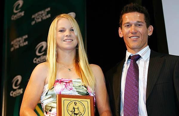 Junior female MTB cyclist, Tracey Hannah.
