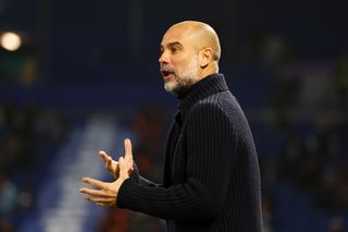 Manchester City boss Pep Guardiola