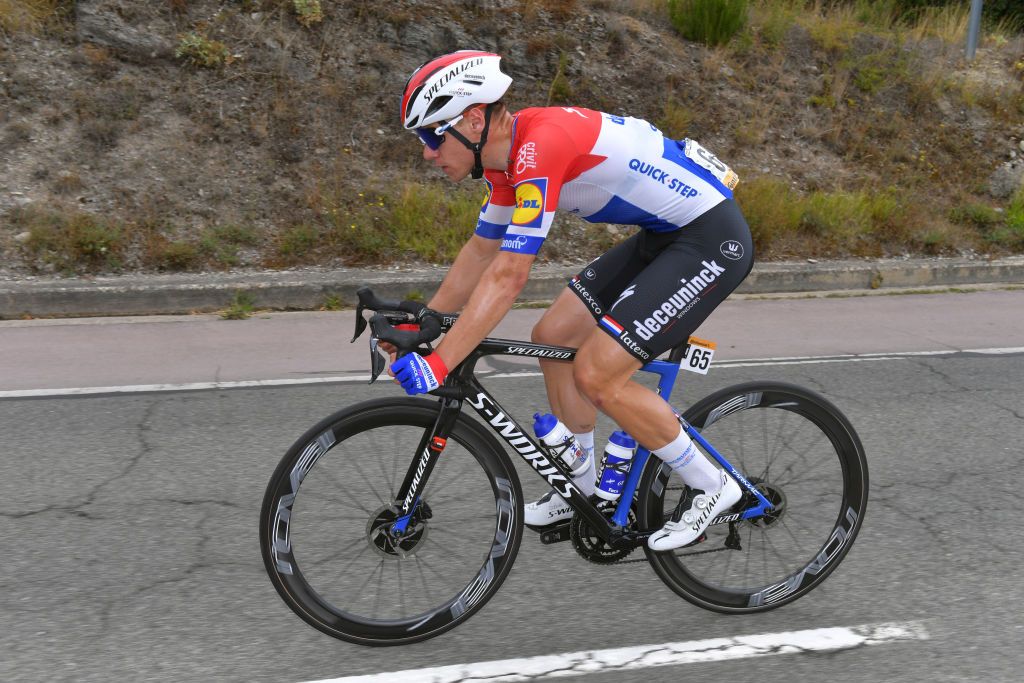 Fabio Jakobsen on Stage 12 of the Vuelta a Espana
