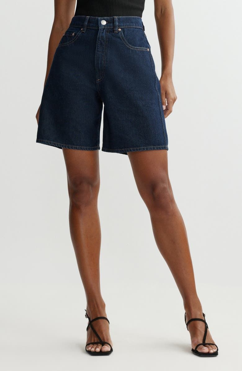 Taylor High Waist Denim Shorts