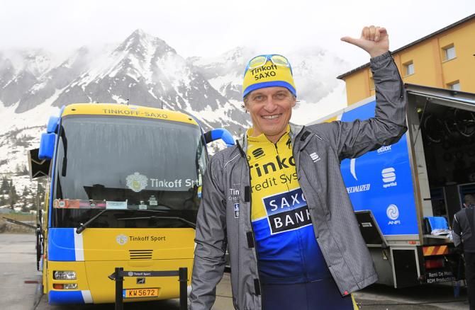Oleg Tinkov, owner of Tinkoff-Saxo