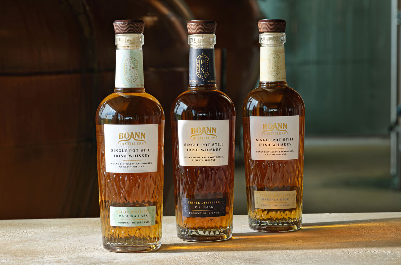 Boann Irish whiskeys