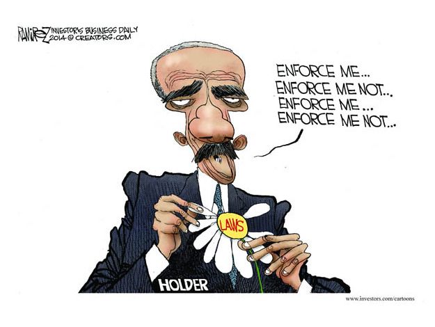 Political cartoon Eric Holder