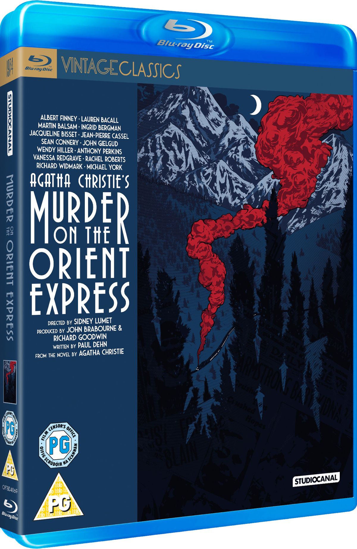 Agatha Christie Murder on the Orient Express 1974 Blu-ray