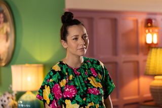 Cleo McQueen in Hollyoaks.