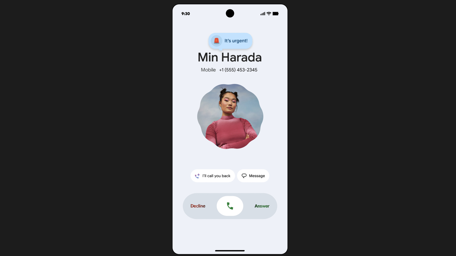 Call Reason in Android 16