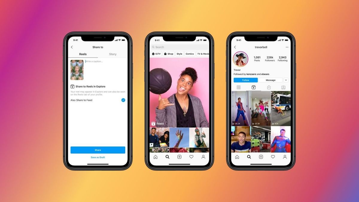 Announcing TikTok, Instagram Reels and Stories, and  Shorts