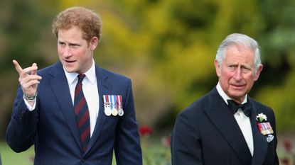Prince Harry and Prince Charles drama