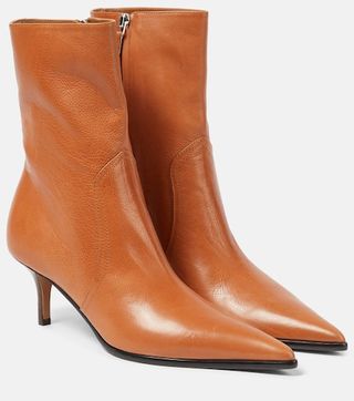 Ashley Leather Ankle Boots