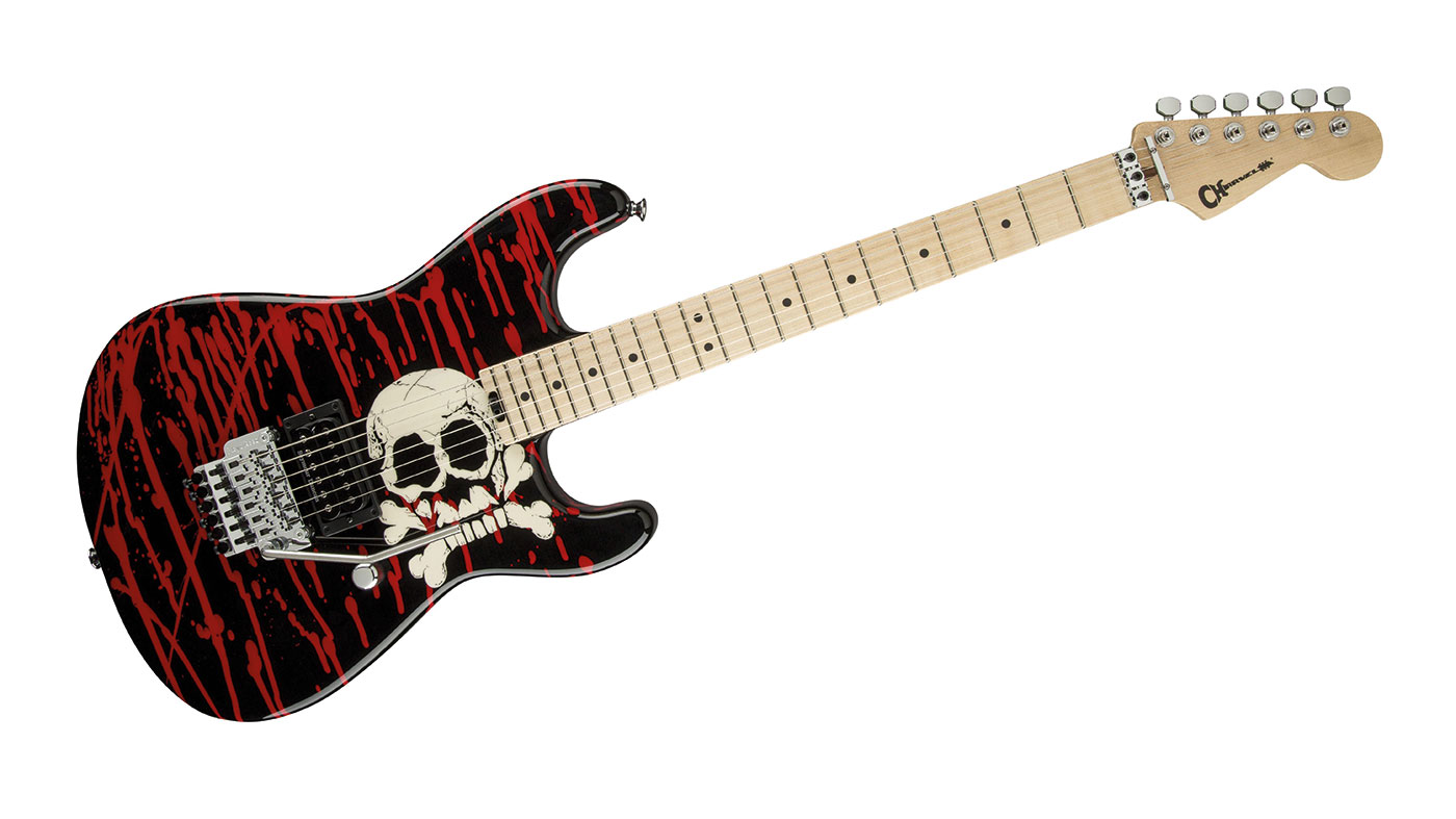 2. Charvel Warren Demartini Signature Pro Mod Blood And Skull