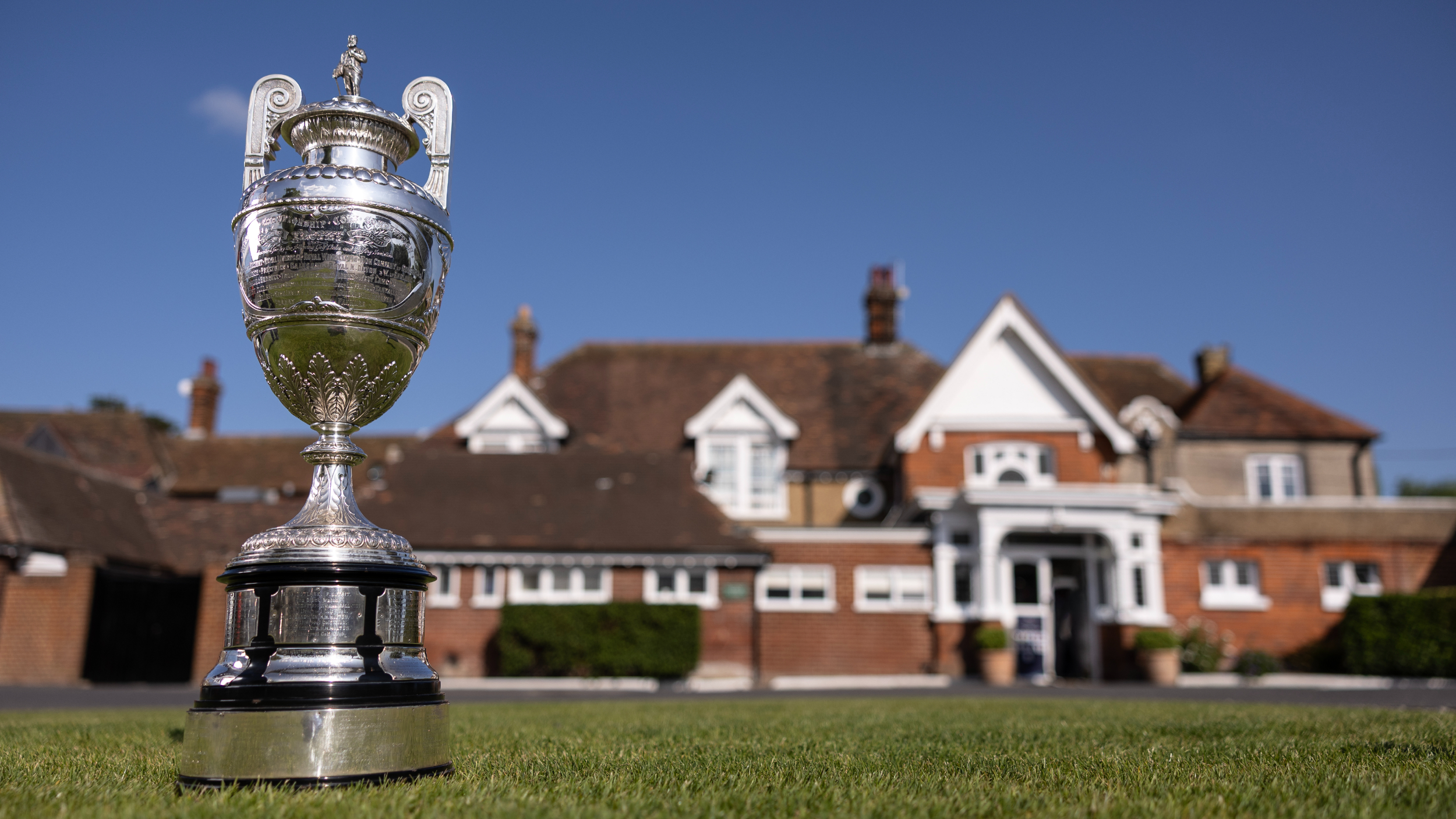 The Amateur Championship trophy 