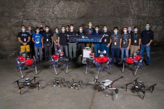 Team Cerberus flying drone