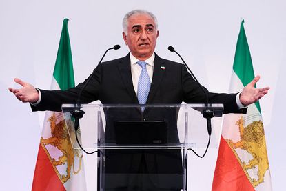 Reza Pahlavi, son of the last Shah of Iran Mohammad Reza Pahlavi