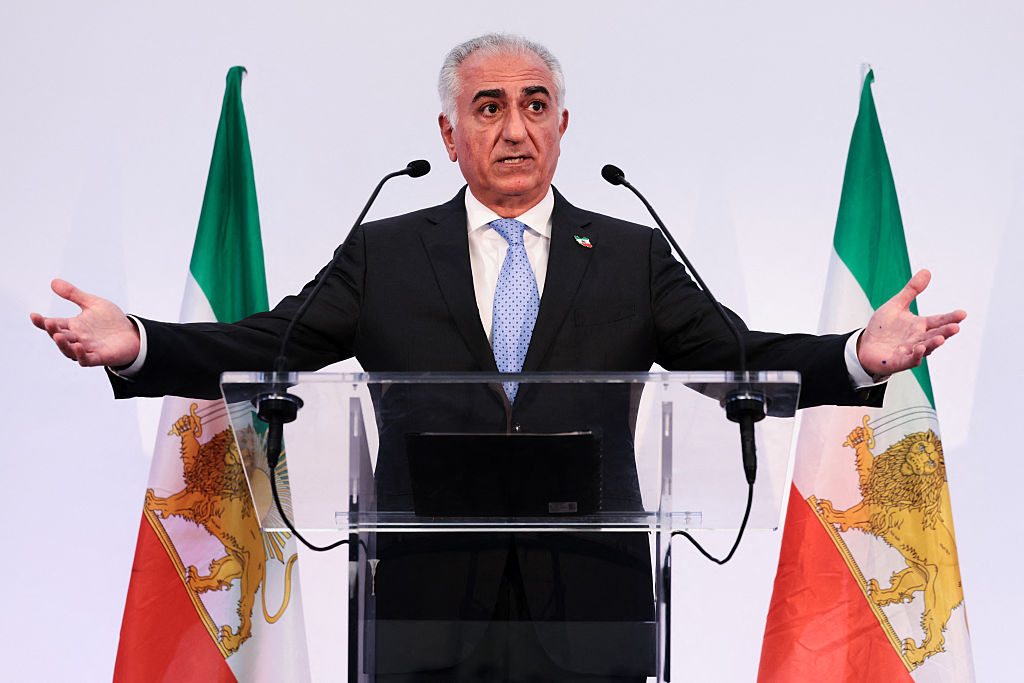 Reza Pahlavi, son of the last Shah of Iran Mohammad Reza Pahlavi