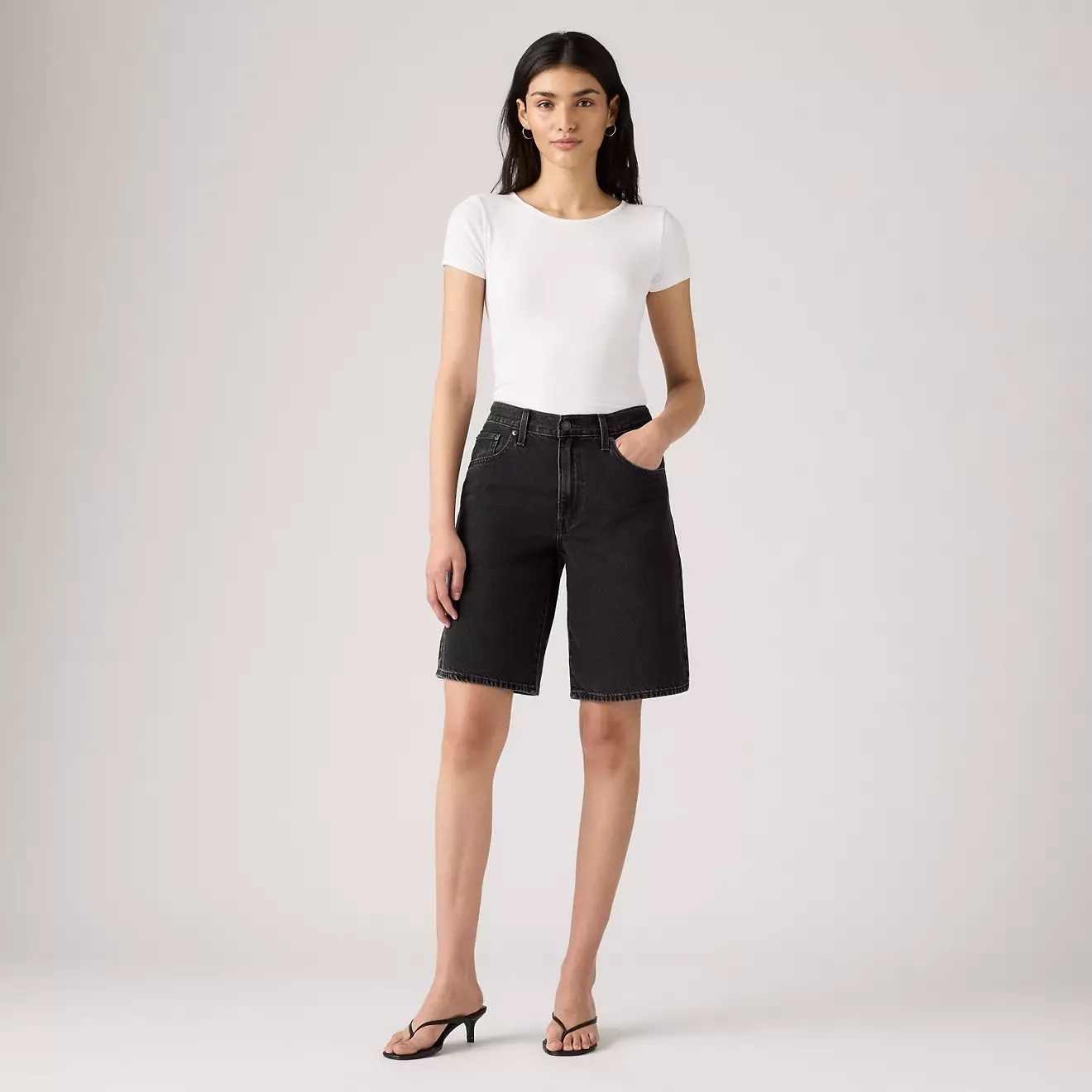 Levi's baggy dad jorts