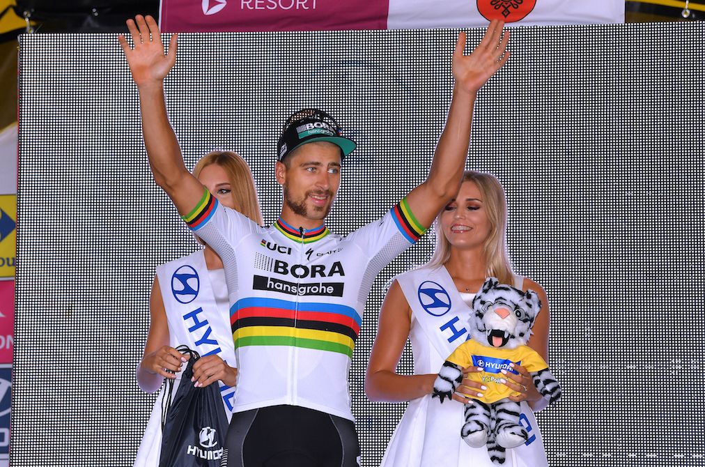 Peter Sagan earned the Tour de Pologne points jersey.