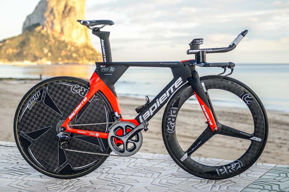 The new Lapierre Aerostorm DRS TT bike