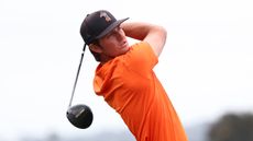 Preston Stout plays a drive