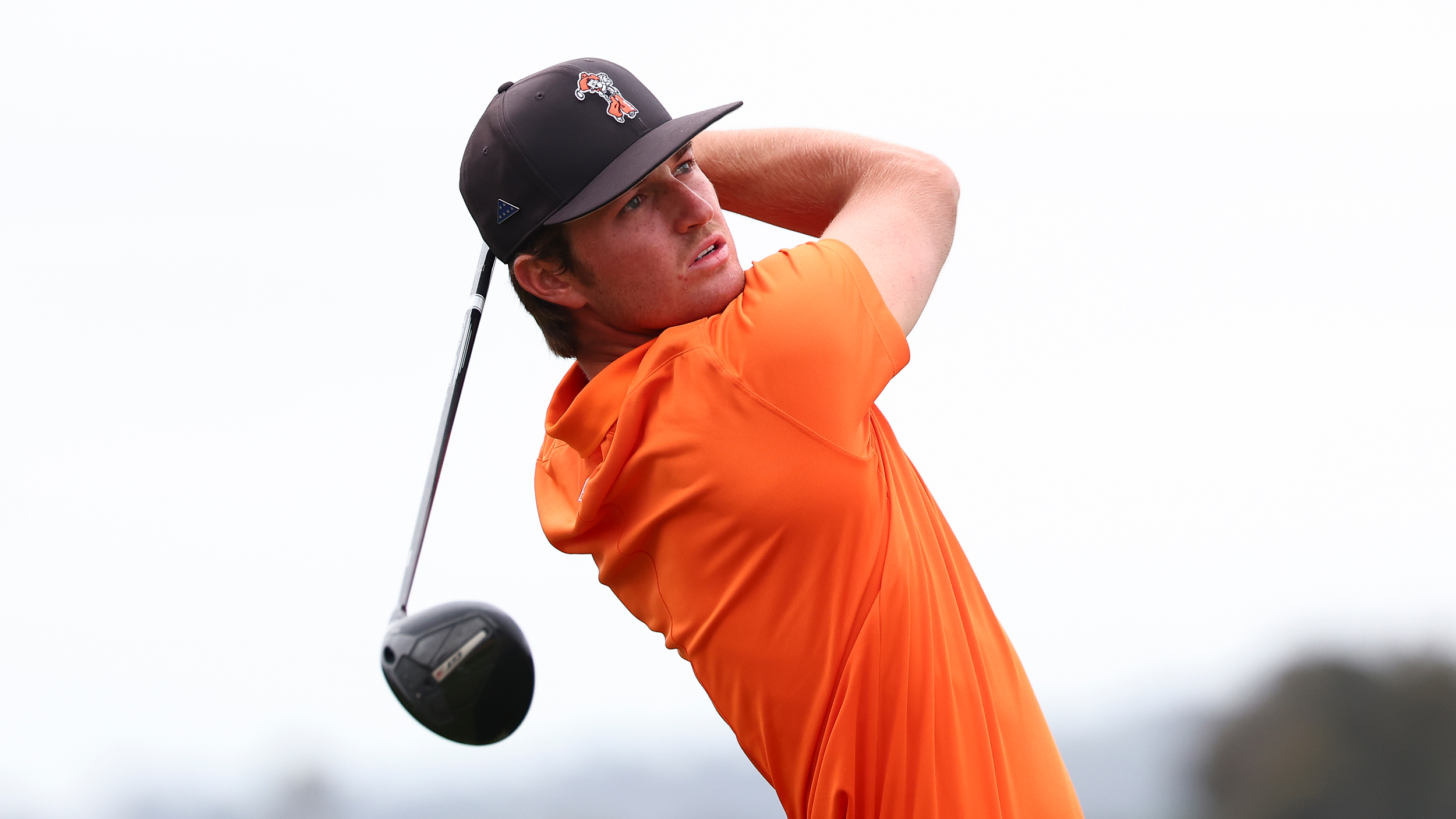 Preston Stout plays a drive