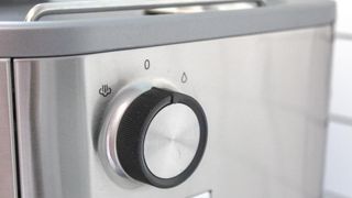 Steam dial to the side of the Philips Barista Brew Espresso Machine