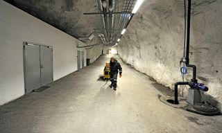 Svalbard Global Seed Vault Main Chamber