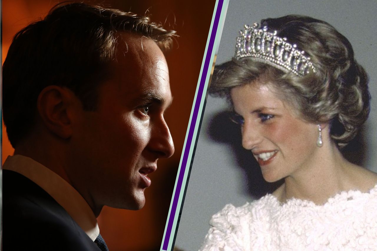 Oliver Chris who plays Princess Diana’s friend Dr. James Colthurst in The Crown and Princess Diana