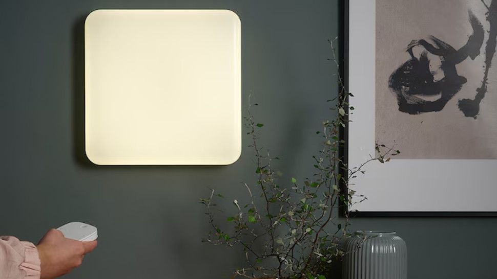 IKEA's affordable new smart LED wall panel is an impressively versatile mood light