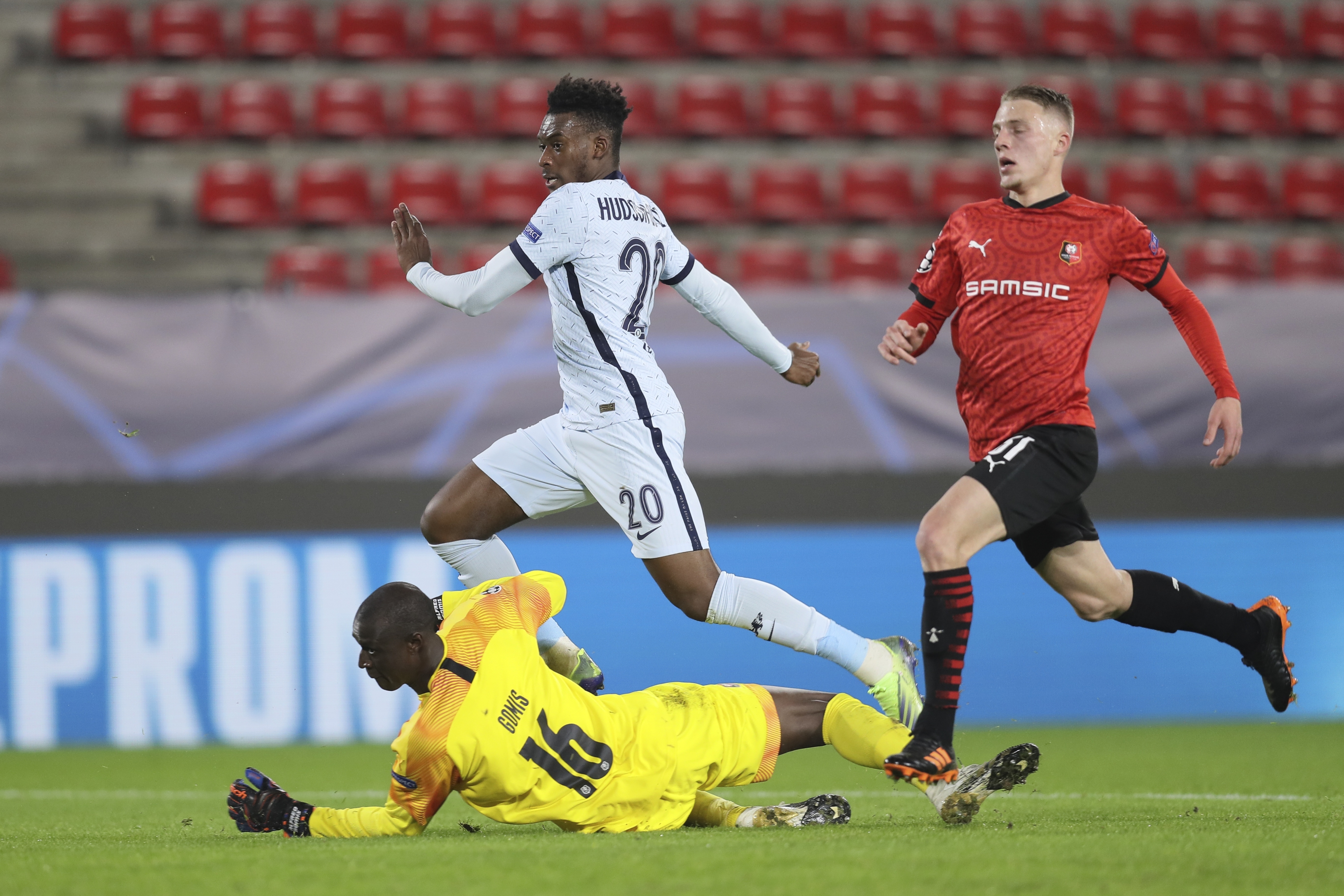 Callum Hudson-Odoi opens the scoring