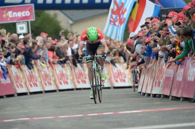 Lars Boom (Belkin) heads for second place on stage 6