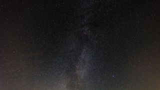 MoveShootMove Star Tracker review: image shows photograph of night sky