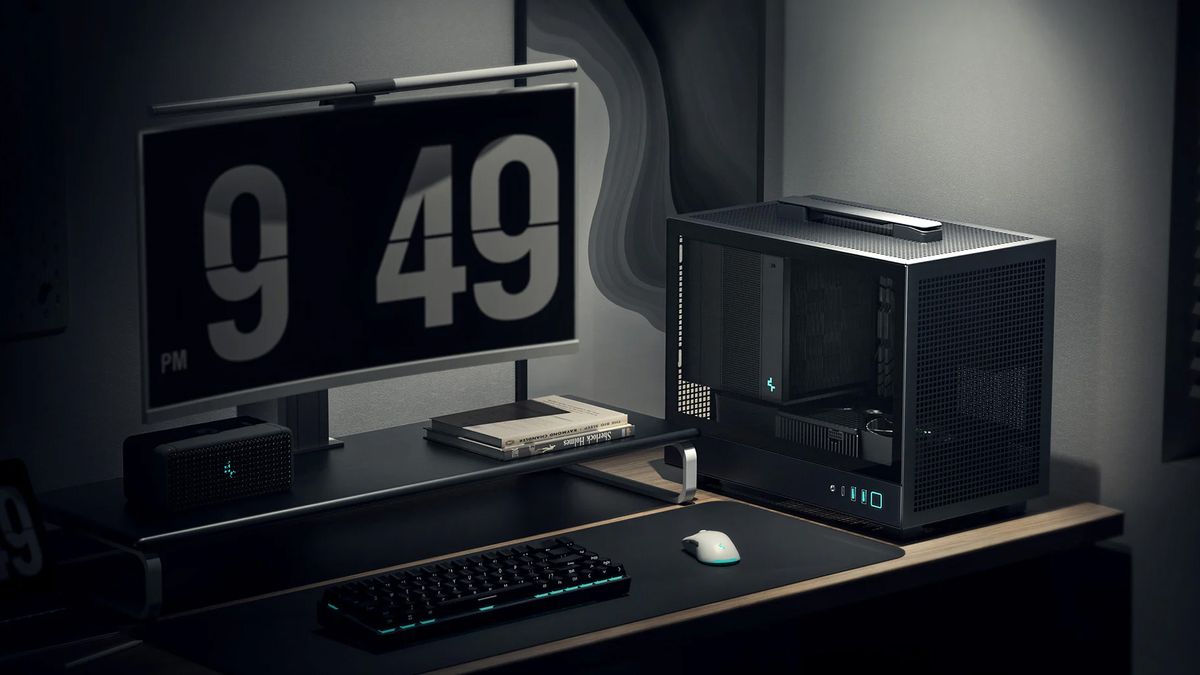 DeepCool latest Mini-ITX case sports a carrying handle and lots of