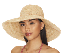 Seafolly Coastal Raffia Hat, $59 | Revolve
