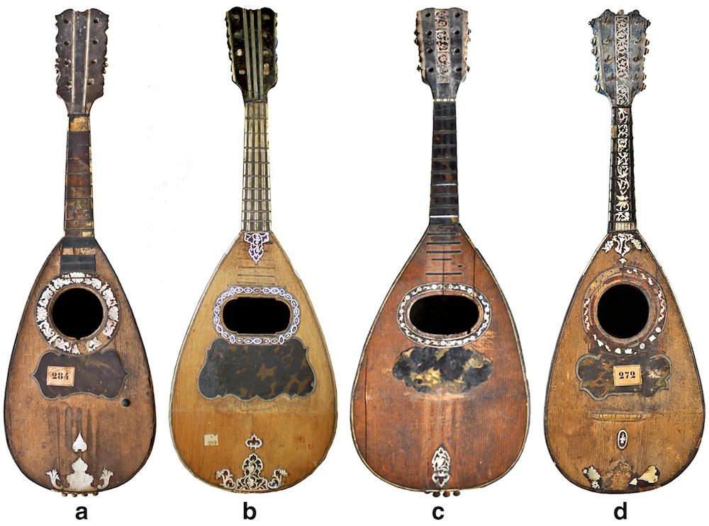 mandolins from 18th century naples