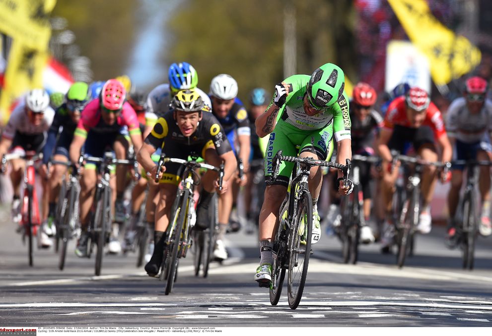 Sonny Colbrelli (Bardiani CSF) took third