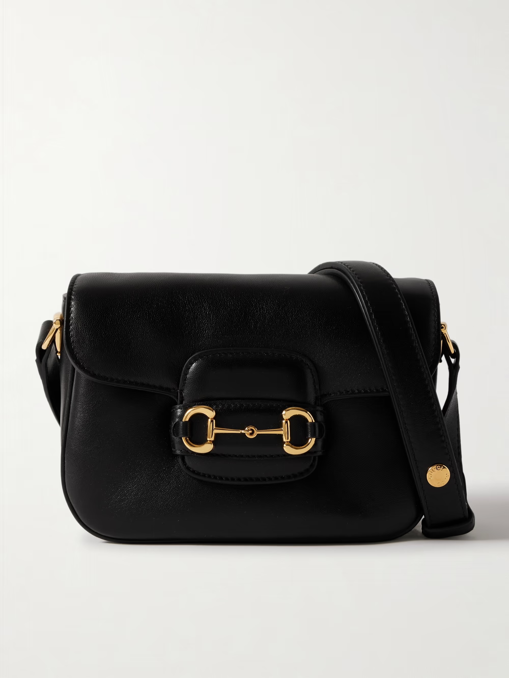 Gucci, Horsebit 1955 Leather Shoulder Bag