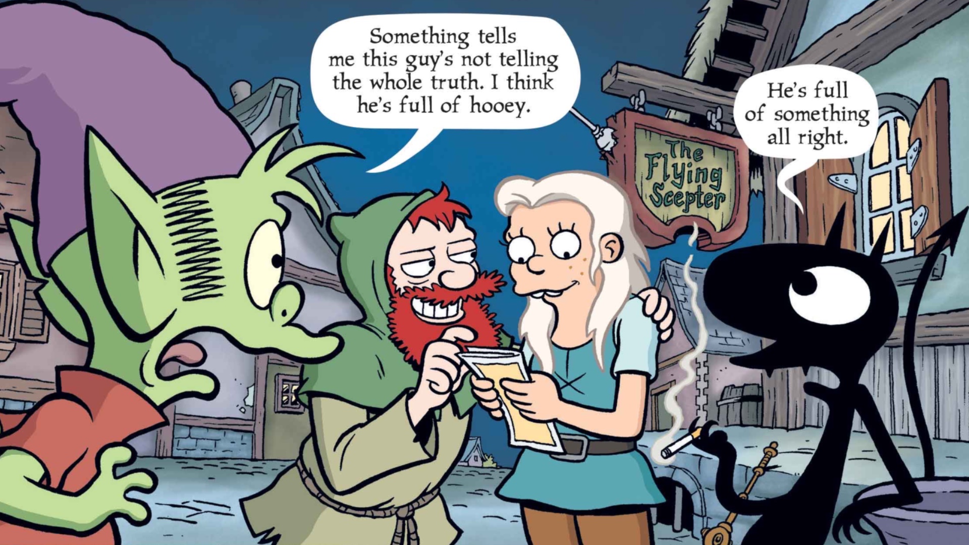 Disenchanted comic